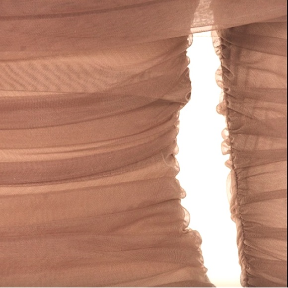 House of CB ANAIS Tulle Off-Shoulder Dress, S - Picture 7 of 10